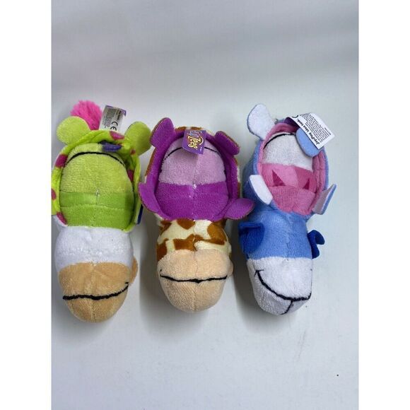 Lot of Flipzees (3) Giraffe, Alligator, Pink Rhino,Cow, Blue Dog, Pink Cat - Picture 3 of 7